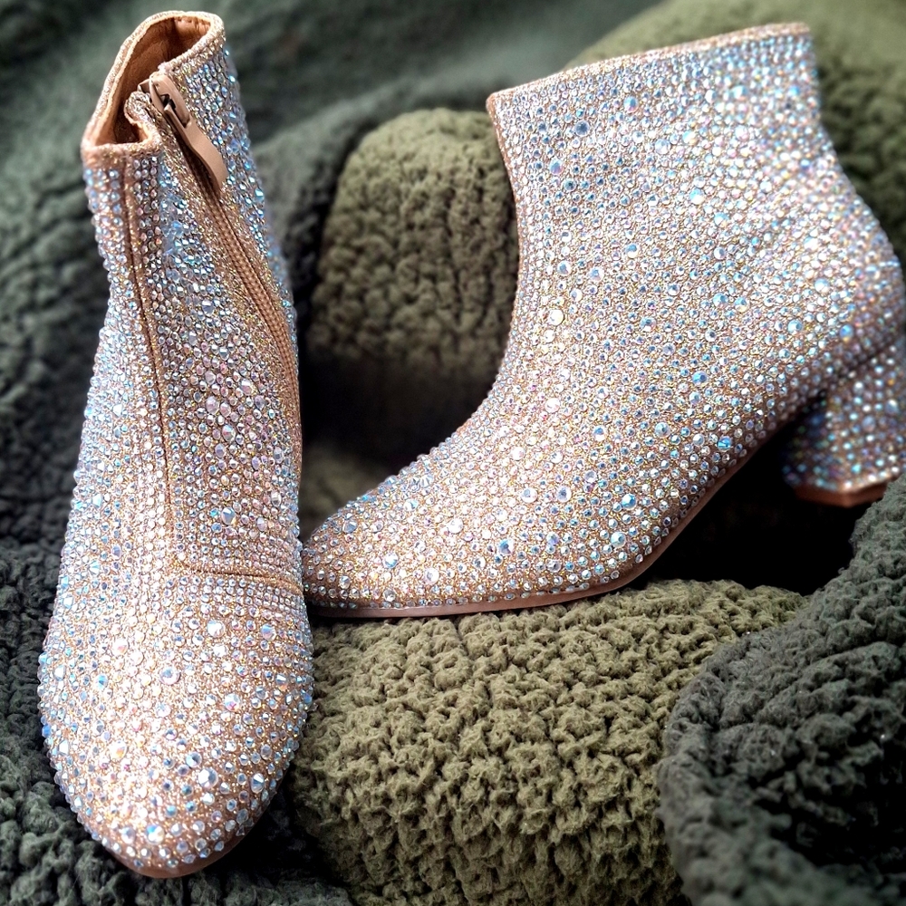 Size 2 Rhinestone Boots